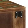 Mesita de noche de pared madera maciza reciclada de , Mesitas de noche - Ref: Foro24-4017453, Precio: 53,93 €, Descuento: %