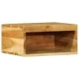 Muebles de TV de pared 2 uds madera maciza de acacia by , CD and DVD storage - Ref: Foro24-4017472, Price: 72,66 €, Discount: %