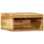 Muebles de TV de pared 2 uds madera maciza de acacia by , CD and DVD storage - Ref: Foro24-4017472, Price: 72,66 €, Discount: %