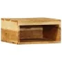 Muebles de TV de pared 2 uds madera maciza de acacia by , CD and DVD storage - Ref: Foro24-4017472, Price: 72,66 €, Discount: %