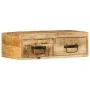 Mueble de TV de pared madera maciza de mango rugosa 60x30x19 cm von , CD- und DVD-Speicher - Ref: Foro24-4017458, Preis: 92,3...