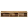 Mueble de TV de pared madera maciza mango rugosa 100x30x19 cm von , CD- und DVD-Speicher - Ref: Foro24-4017479, Preis: 110,64...