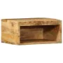 Muebles de TV de pared 2 uds madera maciza de mango rugosa de , Almacenamiento para CD y DVD - Ref: Foro24-4017470, Precio: 9...