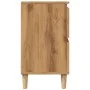 Mueble de lavabo madera ingeniería roble artisan 80x33x60 cm de , Tocadores de baño - Ref: Foro24-857127, Precio: 95,32 €, De...