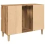 Mueble de lavabo madera ingeniería roble artisan 80x33x60 cm de , Tocadores de baño - Ref: Foro24-857127, Precio: 95,32 €, De...