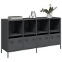 Aparador de acero laminado en frío antracita 135x39x73,5 cm de , Aparadores - Ref: Foro24-3307163, Precio: 188,77 €, Descuent...