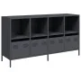 Aparador de acero laminado en frío antracita 135x39x73,5 cm de , Aparadores - Ref: Foro24-3307163, Precio: 188,77 €, Descuent...