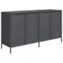 Aparador de acero laminado en frío antracita 135x39x73,5 cm de , Aparadores - Ref: Foro24-3307163, Precio: 188,77 €, Descuent...