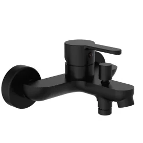 SCHÜTTE Grifo mezclador de bañera DENVER negro mate by , Faucets - Ref: Foro24-429339, Price: 93,09 €, Discount: %