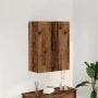 Armario de pared madera de ingeniería envejecida 69,5x34x90 cm by , Sideboards - Ref: Foro24-857294, Price: 89,81 €, Discount: %