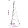 LED para árbol de Navidad 363 LEDs blanco frío 182 cm de , Arboles de navidad - Ref: Foro24-3307644, Precio: 27,96 €, Descuen...
