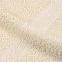 Toallas de sauna 4 uds 100% algodón crema 80x200 cm 360 gsm de , Toallas - Ref: Foro24-137008, Precio: 54,61 €, Descuento: %