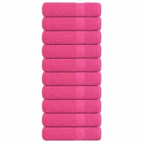 Toallas de Mano 10 piezas Rosa 50x100 cm 360 g/m² 100% Algodón de , Toallas - Ref: Foro24-137048, Precio: 51,47 €, Descuento: %