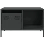 Mesa de centro acero laminado en frío negro 68,5x50x43,5 cm by , Coffee table - Ref: Foro24-851280, Price: 68,38 €, Discount: %