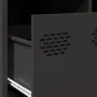 Mesa de centro acero laminado en frío negro 68,5x50x43,5 cm by , Coffee table - Ref: Foro24-851280, Price: 68,38 €, Discount: %