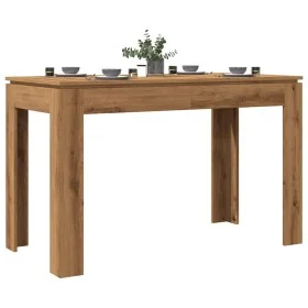 Mesa de Comedor Roble Artesano 120x60x76cm madera reconstituida de , Mesas de cocina y de comedor - Ref: Foro24-855903, Preci...