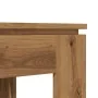 Mesa de Comedor Roble Artesano 120x60x76cm madera reconstituida by , Kitchen and dining tables - Ref: Foro24-855903, Price: 9...