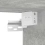 Mesitas de noche de pared 2 uds gris hormigón 45x26x28,5 cm de , Mesitas de noche - Ref: Foro24-858603, Precio: 61,03 €, Desc...