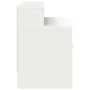 Mesillas de noche con cajón 2 uds blanco 51x31x47 cm de , Mesitas de noche - Ref: Foro24-858669, Precio: 70,75 €, Descuento: %