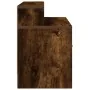 Mesilla de noche con cajón roble ahumado 51x31x47 cm de , Mesitas de noche - Ref: Foro24-858676, Precio: 42,04 €, Descuento: %