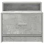 Mesilla de noche con cajón gris hormigón 51x31x47 cm de , Mesitas de noche - Ref: Foro24-858674, Precio: 40,62 €, Descuento: %