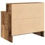 Mesillas de noche con cajón 2 uds madera vieja 51x31x47 cm de , Mesitas de noche - Ref: Foro24-858683, Precio: 70,68 €, Descu...