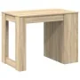 Escritorio con cajón estante madera contrachapada roble sonoma by , Kitchen and dining tables - Ref: Foro24-858688, Price: 95...