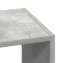 Librería apilable madera contrachapada gris cemento 30x30x80 cm de , Taquillas y armarios de almacenamiento - Ref: Foro24-858...