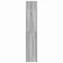 Librerías 2 uds madera contrachapada apilable sonoma gris de , Taquillas y armarios de almacenamiento - Ref: Foro24-858814, P...