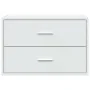 Armario con 2 cajones blanco 60x31x40 cm madera de ingeniería de , Cajoneras - Ref: Foro24-858821, Precio: 78,42 €, Descuento: %