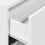 Armario con 2 cajones blanco 60x31x40 cm madera de ingeniería de , Cajoneras - Ref: Foro24-858821, Precio: 78,42 €, Descuento: %