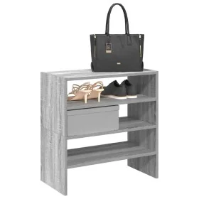 Zapateros 2 uds apilables gris sonoma 60x30x30,5 cm de , Zapateros y organizadores de calzado - Ref: Foro24-858868, Precio: 4...