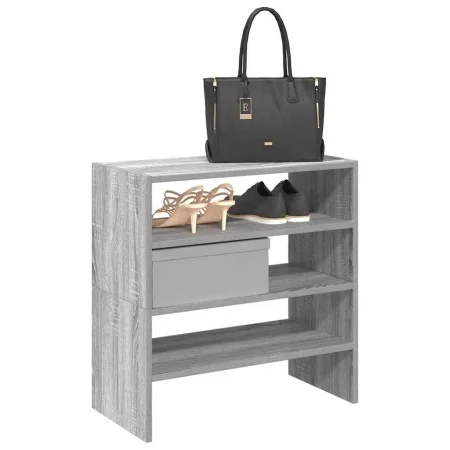 Zapateros 2 uds apilables gris sonoma 60x30x30,5 cm de , Zapateros y organizadores de calzado - Ref: Foro24-858868, Precio: 4...