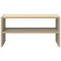 Zapatero apilable roble sonoma 60x30x30,5 cm de , Zapateros y organizadores de calzado - Ref: Foro24-858861, Precio: 32,26 €,...