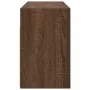 Mueble de pared baño madera ingeniería roble marrón 80x25x40 cm de , Tocadores de baño - Ref: Foro24-860091, Precio: 55,76 €,...