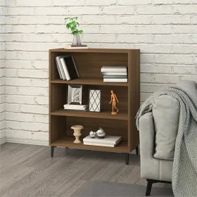 Aparador madera contrachapada marrón roble 69,5x32,5x90cm de vidaXL, Aparadores - Ref: Foro24-817380, Precio: 53,01 €, Descue...