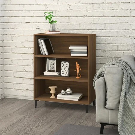 Aparador madera contrachapada marrón roble 69,5x32,5x90cm de vidaXL, Aparadores - Ref: Foro24-817380, Precio: 53,01 €, Descue...