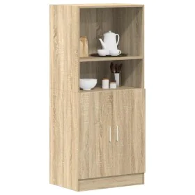 Mueble de cocina madera ingeniería roble sonoma 57x41,5x131,5cm de , Armarios de cocina - Ref: Foro24-860123, Precio: 97,63 €...