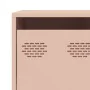 Aparador de acero laminado en frío rosa 135x39x73,5 cm de , Aparadores - Ref: Foro24-3307168, Precio: 220,69 €, Descuento: %