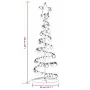 VidaXL LED para árbol de Navidad con bolas 100 LED blanco cálido 150cm de , Luces de Navidad - Ref: Foro24-3318562, Precio: 7...
