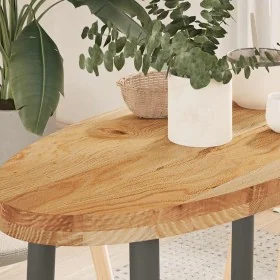 Tablero de mesa ovalado madera maciza de roble 80x40x4 cm by , Table tops - Ref: Foro24-4009049, Price: 73,00 €, Discount: %
