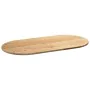 Tablero de mesa ovalado madera maciza de roble 120x60x2 cm von , Tischplatten - Ref: Foro24-4009063, Preis: 88,85 €, Rabatt: %