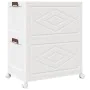 Caja de almacenaje apilable con ruedas 2niveles 75 L 64x40x76cm von , Lastenstapler - Ref: Foro24-4012368, Preis: 65,86 €, Ra...