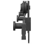 Kit de herrajes para puertas correderas acero negro 200 cm by , Door items - Ref: Foro24-4009733, Price: 45,85 €, Discount: %
