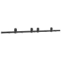 Kit de herrajes para puertas correderas acero negro 183 cm by , Door items - Ref: Foro24-4009744, Price: 93,80 €, Discount: %