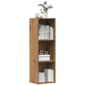 Estantería de madera ingeniería roble artisan 36x30x114 cm de , Librerías y estanterías - Ref: Foro24-855775, Precio: 45,40 €...