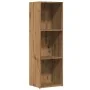 Estantería de madera ingeniería roble artisan 36x30x114 cm de , Librerías y estanterías - Ref: Foro24-855775, Precio: 45,40 €...