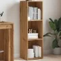 Estantería de madera ingeniería roble artisan 36x30x114 cm de , Librerías y estanterías - Ref: Foro24-855775, Precio: 45,40 €...