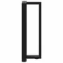 Patas de mesa consola en forma de T 2 unidades acero negro de , Patas para mesas - Ref: Foro24-4013040, Precio: 103,61 €, Des...