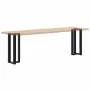 Patas de mesa consola en forma de T 2 unidades acero negro de , Patas para mesas - Ref: Foro24-4013040, Precio: 103,61 €, Des...